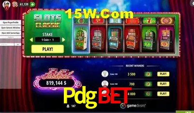 Estatísticas do Jogo Pdgbet